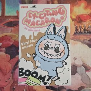 Exciting Macaron Vinyl Plush Pendant New And Sealed Blind Box